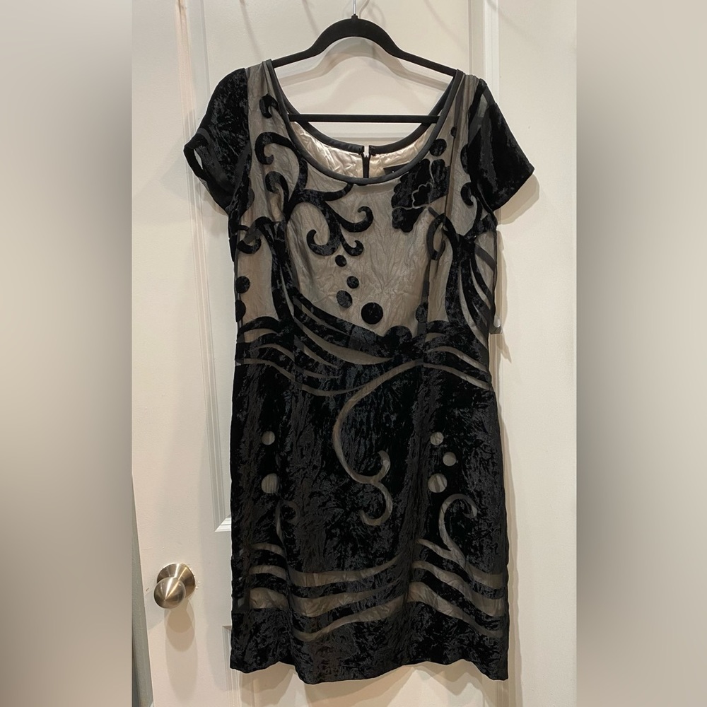 Vintage JSC velvet dress